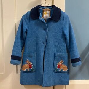 Mini Boden Bunny Pea Coat